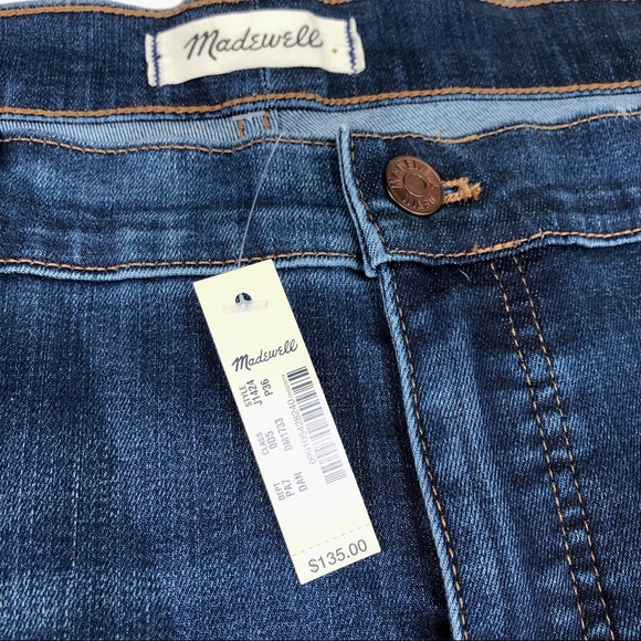 NWT MADEWELL 🔥 Cali Demi-boot high rise petit jeans  W 3️⃣6️⃣ - Picture 2 of 10